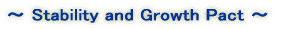 Stability and Groth Pact 