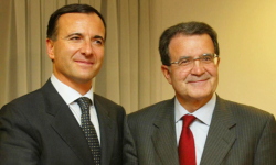 Frattini 伊外相とProdi欧州委員長